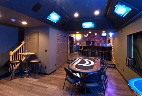 Cool Basement Man Cave With Multiple Tvs Best Man Cave Ideas Cool