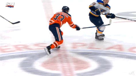 Picture will not match actual coaster. Nuge's stick returns, as if by magic | Oilers v Blues ...