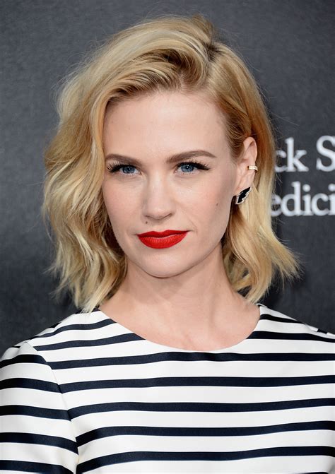 Did January Jones Dye Her Hair Red The Mad Men Star Has Been On A