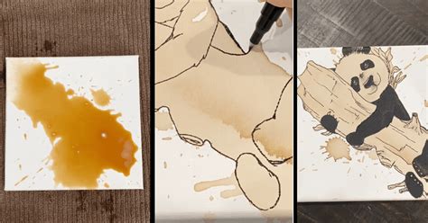 Random Coffee Spills Inspired This Artist To Create
