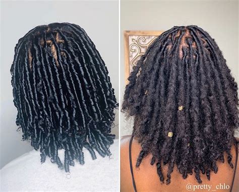 111 : 222 🧿👁🌿 on Instagram: “day 1 vs 1 year 🎉” in 2020 | Locs