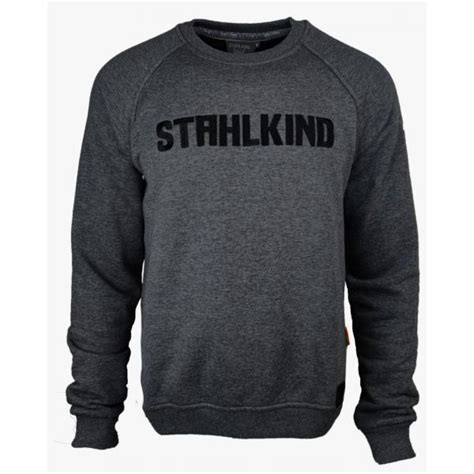 Sweater Dark Grey Restgrößen Stahlkind