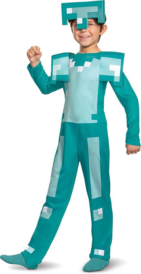 Disguise Minecraft Armor Boys Jumpsuit Costume Toys And Games
