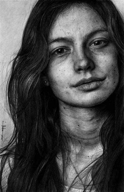 Portrait Of A Woman Graphite X Art Portrait Black And White Photography Portraits