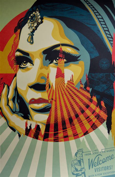 Shepard Fairey - Target Exceptions - gesigneerd Verkocht | Kunstveiling.nl