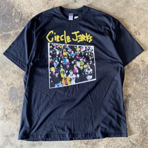 Vintage Circle Jerks T Shirt Size Xxl Black Flag Dead Kennedys Sex