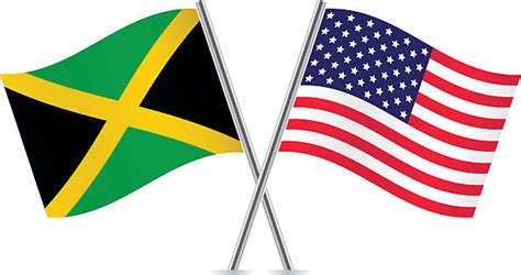 Jamaican American Flag Pics Illustrations Royalty Free Vector Graphics