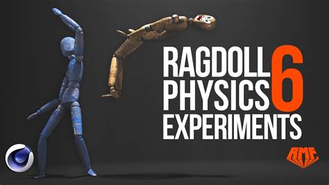 Ragdoll Experiments 6 Physics Fun In Cinema 4d Youtube