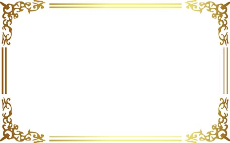 Gold Frame Png Picture 2230873 Gold Frame Png