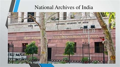 National Archives Of India History