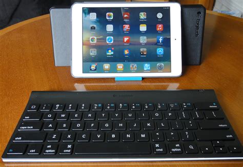 Stand ipad in metal strip2. Robert Setiadi Website - Review: Logitech Tablet Keyboard ...