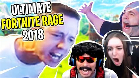 Ultimate Fortnite Rages Of 2018 Compilation Youtube