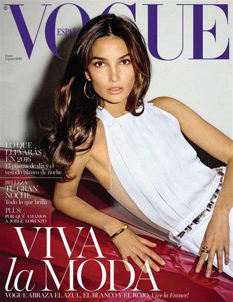 Lily Aldridge In Vogue Magazine Spain January Issue Hawtcelebs Hawtcelebs