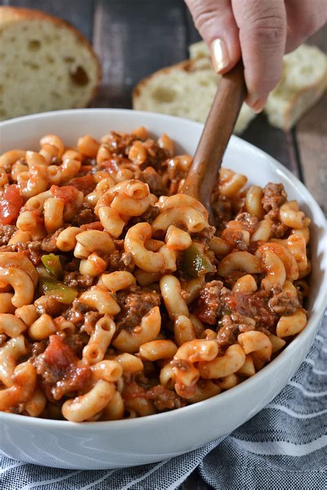 My son loves this recipe and even ask for it for his birthday supper. goulash recipe