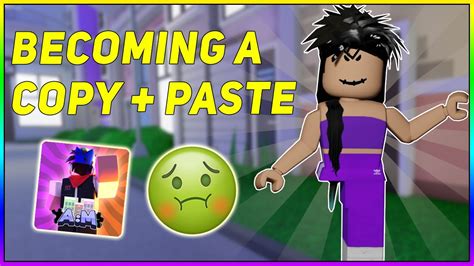 Roblox scripts for games & hacks. Becoming a COPY AND PASTE in Roblox - YouTube
