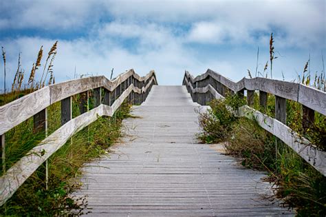 Outer Banks Boardwalk Stock Photo Download Image Now Beach Beauty