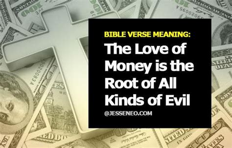 ⛔ Money Is The Root Of All Evil Meaning Love Of Money Is The Root Of