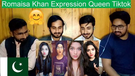 Pakistani Reaction On Romaisa Khan Expression Queen Tiktok Pakistani