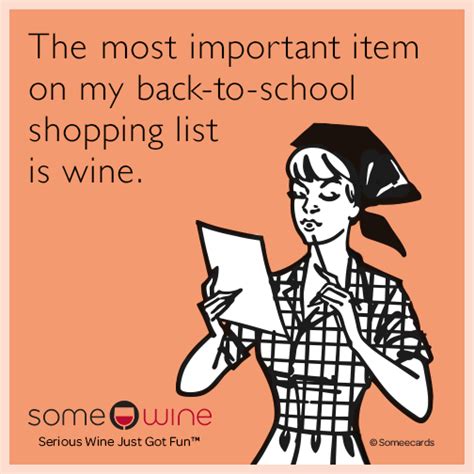 Somewine Back To School Quotes Funny School Shopping