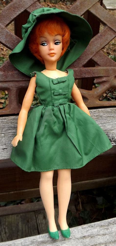 Vintage 1960s Rare Carrot Hair Tina Cassini Oleg Cassini Fashion Doll