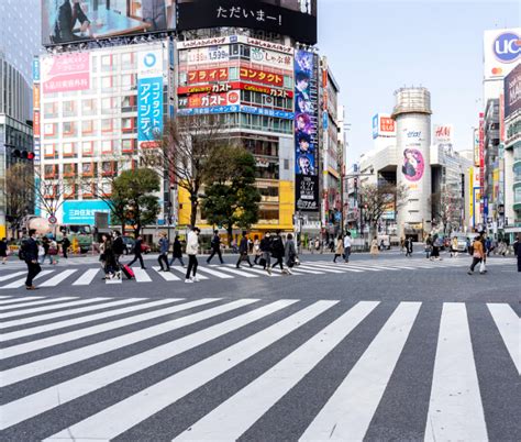 Shibuya Scramble Crossing Tokyo Japan Travel Off Path