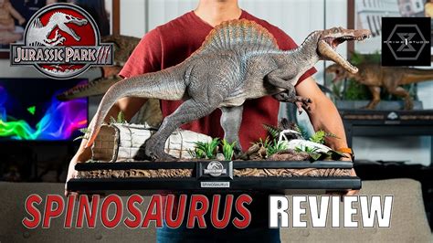 Prime 1 Studio Jurassic Park Iii Spinosaurus Statue Review Youtube