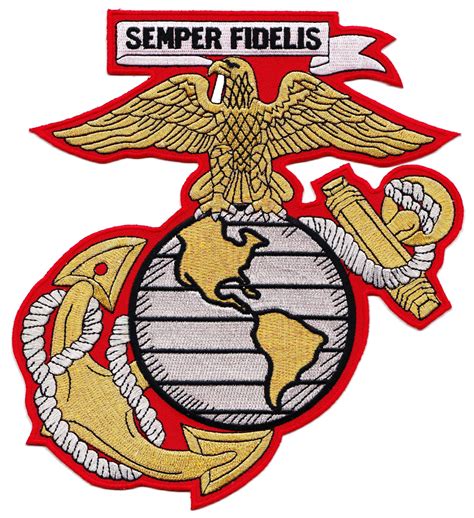Officially Licensed Usmc 75 Large Embroidered Ega Patch Military