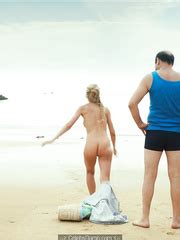 Julie Engelbrecht Naked At A Beach At Les Vacances Du Petit Nicolas
