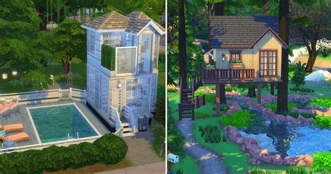 The Sims 4 Tiny Living 15 Terrific Tiny Homes Thegamer