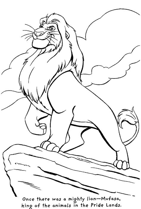 Lion King : Animal Coloring Pages | kentscraft As a cub, he witnesses the murder of his father, king musafa by his uncle scar.