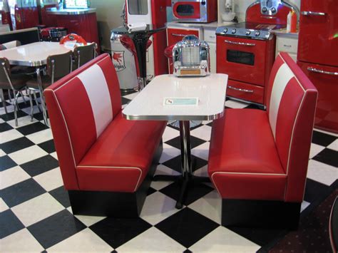 Diner Booth Sets, Home, Kitchen, Retro, Deco, CornerBooths