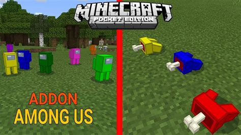 Some aspects have been changed since this is minecraft afterall. SAIU ADDON/MOD AMONG US PARA MINECRAFT PE ! - YouTube
