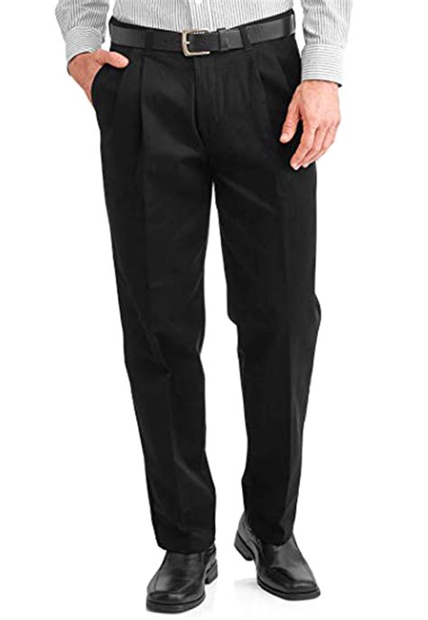 Boys Black Adjustable Waist Pleated Front Tuxedo Pants With Satin S
