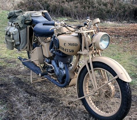 Vintage Army Motorbike Vintage Motorcycles Pinterest