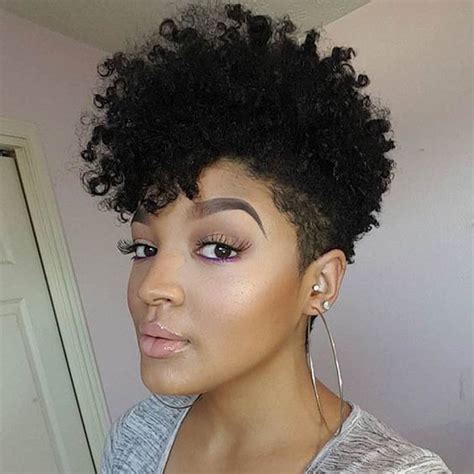 Home » hairstyles for men » best curly mohawk hairstyles for women and men. 40 Mohawk Hairstyles For Black omen | Short natural hair ...