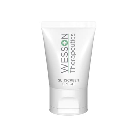 Sunscreen Spf30 Wesson Therapeutics Trusted Care For Sensitive Skin