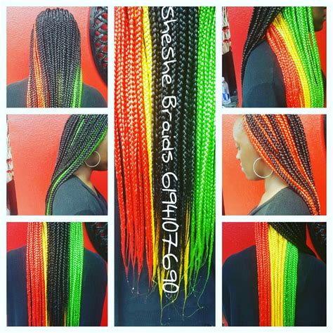 30 Jamaican Color Box Braids Fashionblog