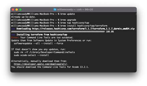 Homebrew Your Command Line Tools Are Too Outdated Coadytech