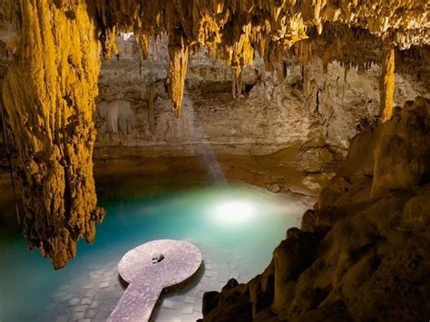 Natural Cave Pool In Mexico Natural Inspirations Pinterest