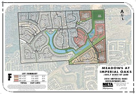 Master Plan For The Meadows At Imperial Oaks