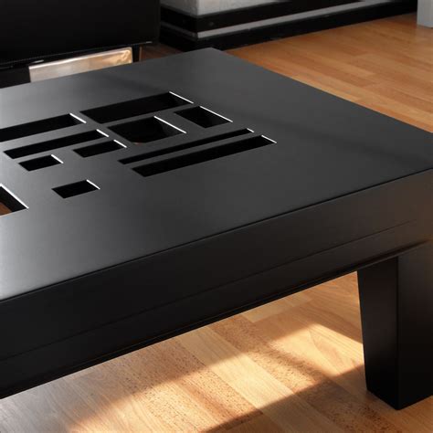 Classic Black Lacquer Coffee Table Mstrf Touch Of Modern