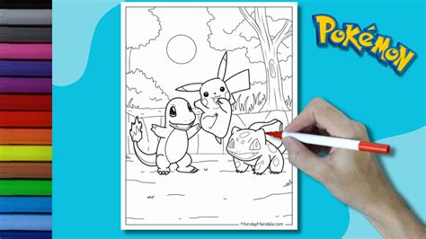 Pokemon Charmander Coloring Pages