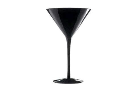 9 Oz Black Martini Glass Special Event Rentals™ Edmonton
