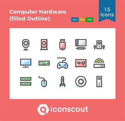 38+ computer icon images for your graphic design, presentations, web design and other projects. Download Computer Hardware (filled Outline) Icon pack ...