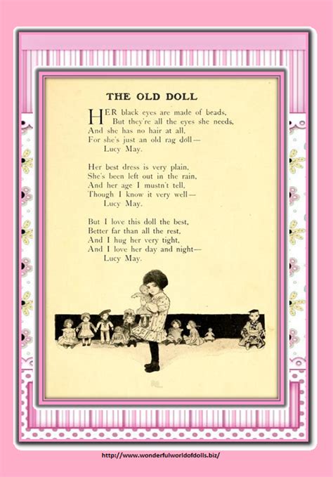 Worry Doll Poem Printable