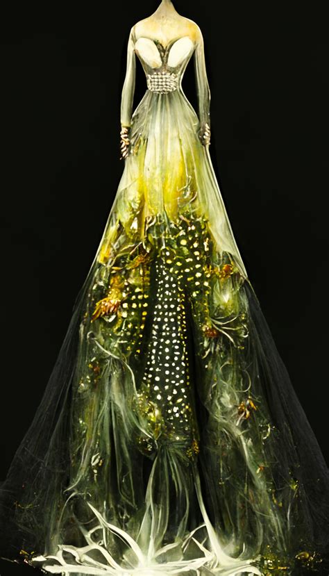 Midjourney Prompt Stunning Couture Gown Designed By Prompthero