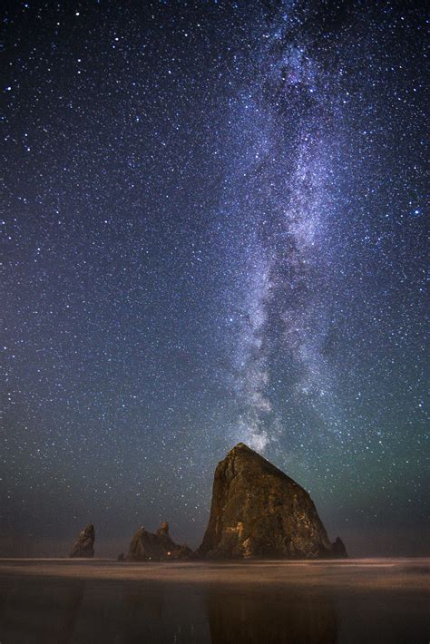 Cannon Beach Stars Oregon Image By Bill Ratcliffe On 500px 27sep2011