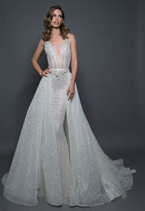 Pnina Tornai 2018 Love Collection Sparkle Wedding Dress Glitter