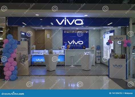Vivo Smart Phone Shop Editorial Stock Photo Image Of Shopping 74139478