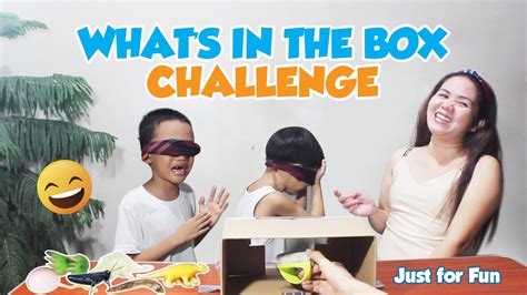 Whats In The Box Challenge Youtube
